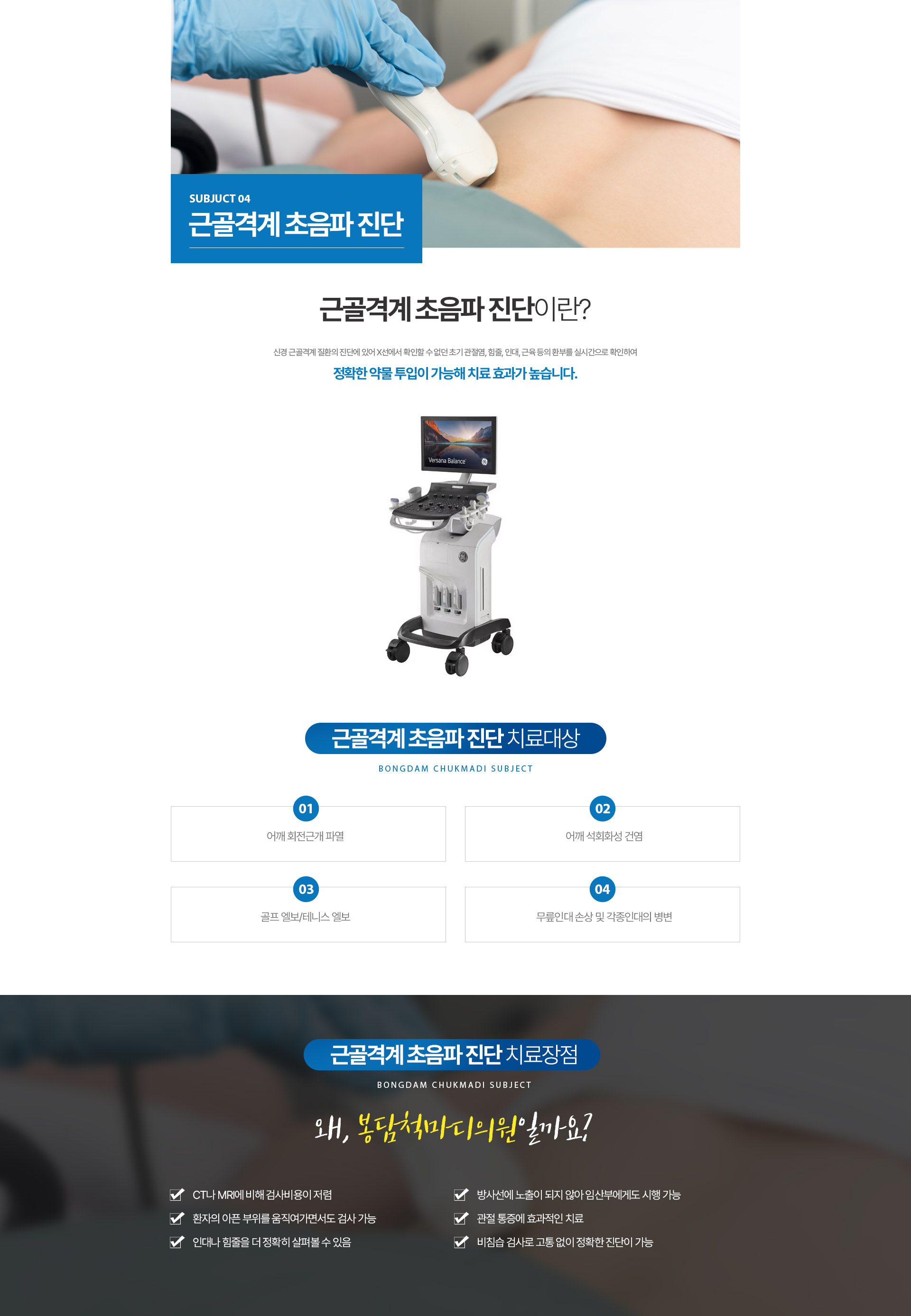 근골격계 초음파 진단